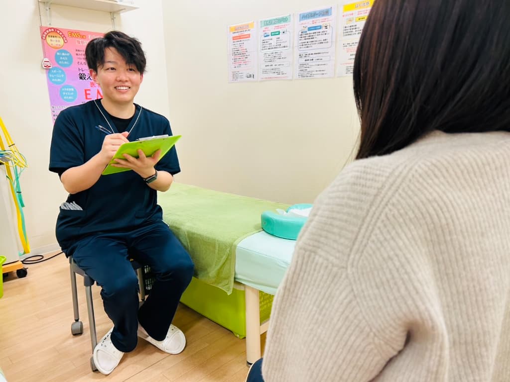 丁寧な問診による原因追求